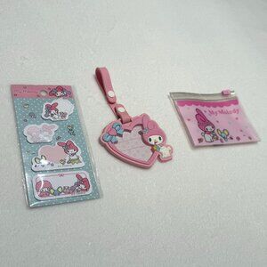 My Melody Lot - Sanrio Stationery, Travel Tag, Wallet, Sticky Notes, Accessories